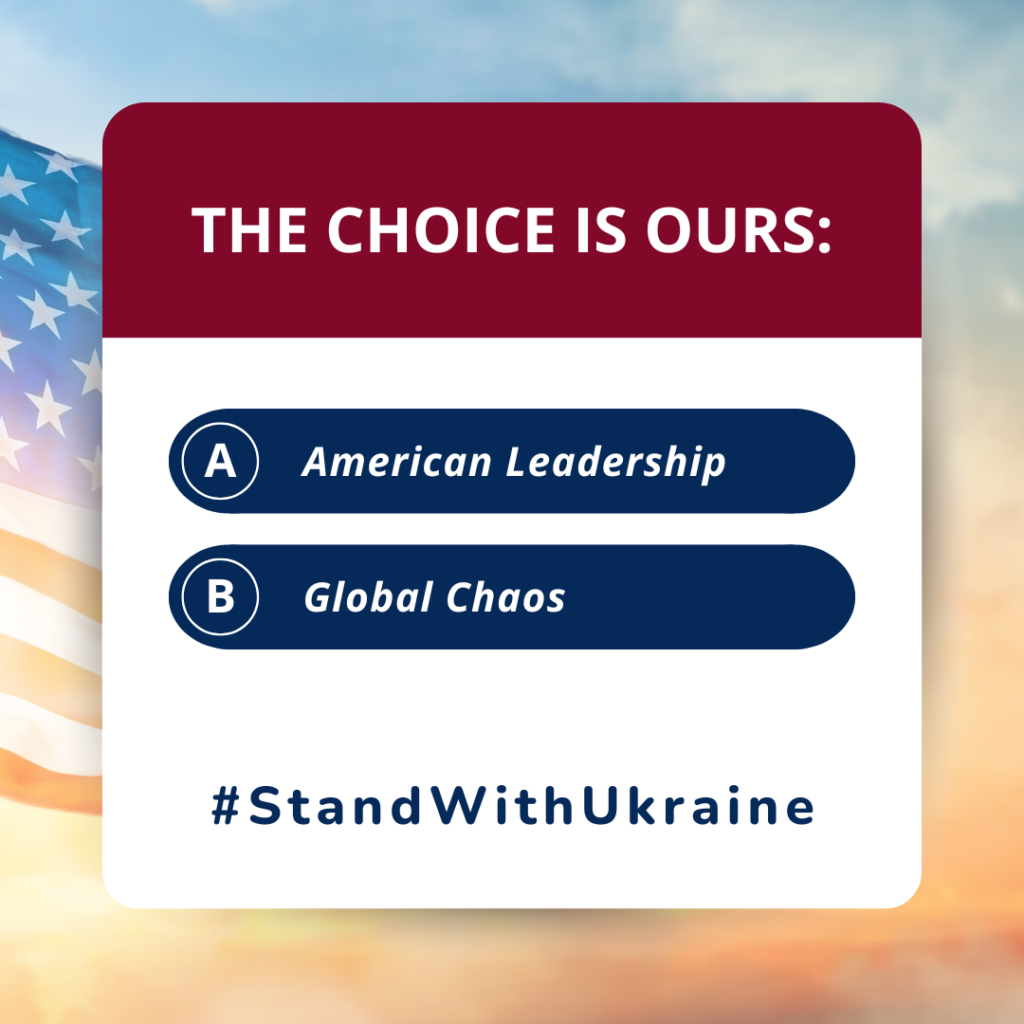 American Leadership or Global Chaos – The Choice Is Ours