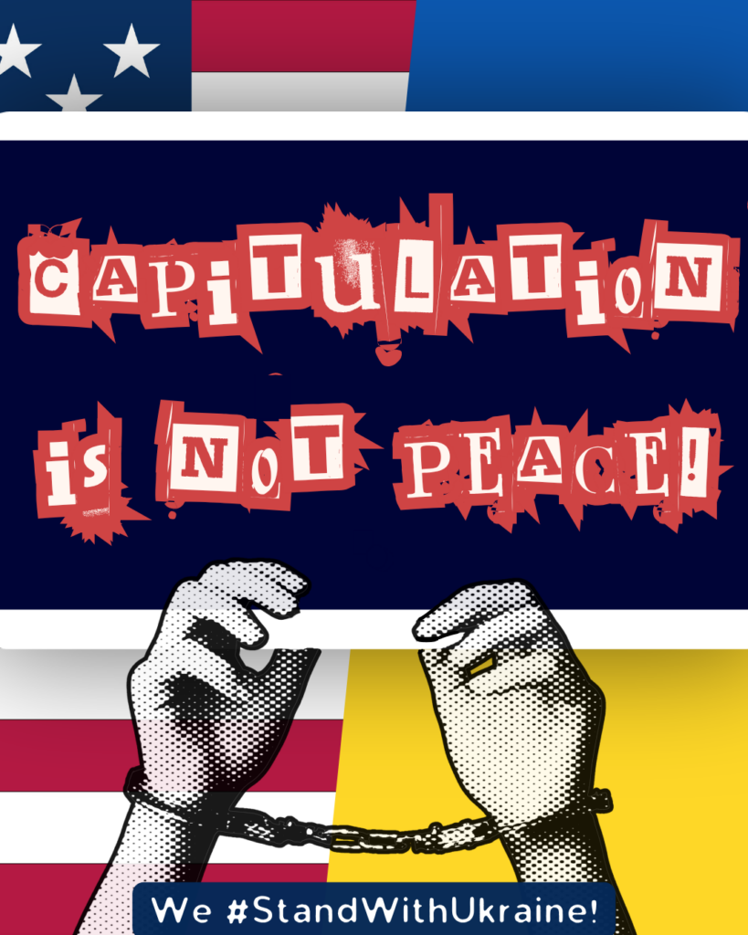 Capitulation is NOT peace! 2