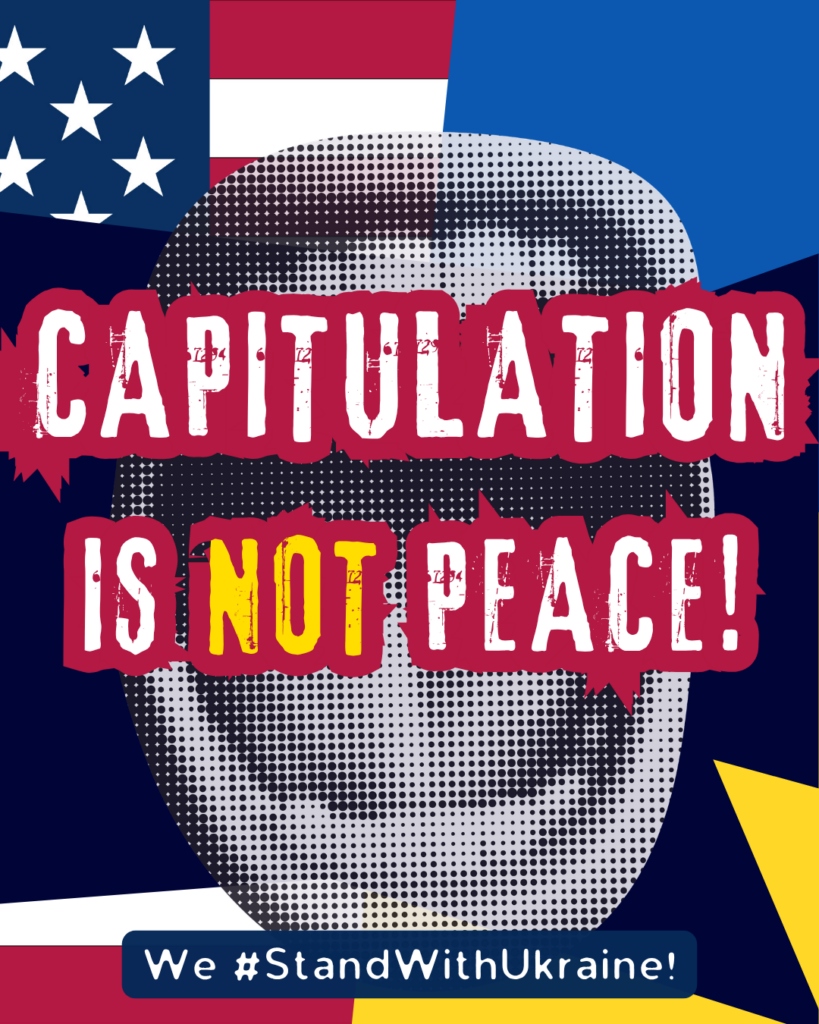 Capitulation is NOT peace! 4