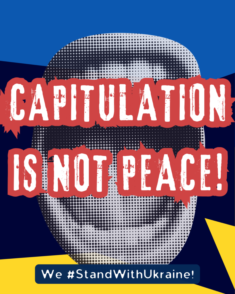 Capitulation is NOT peace! 5