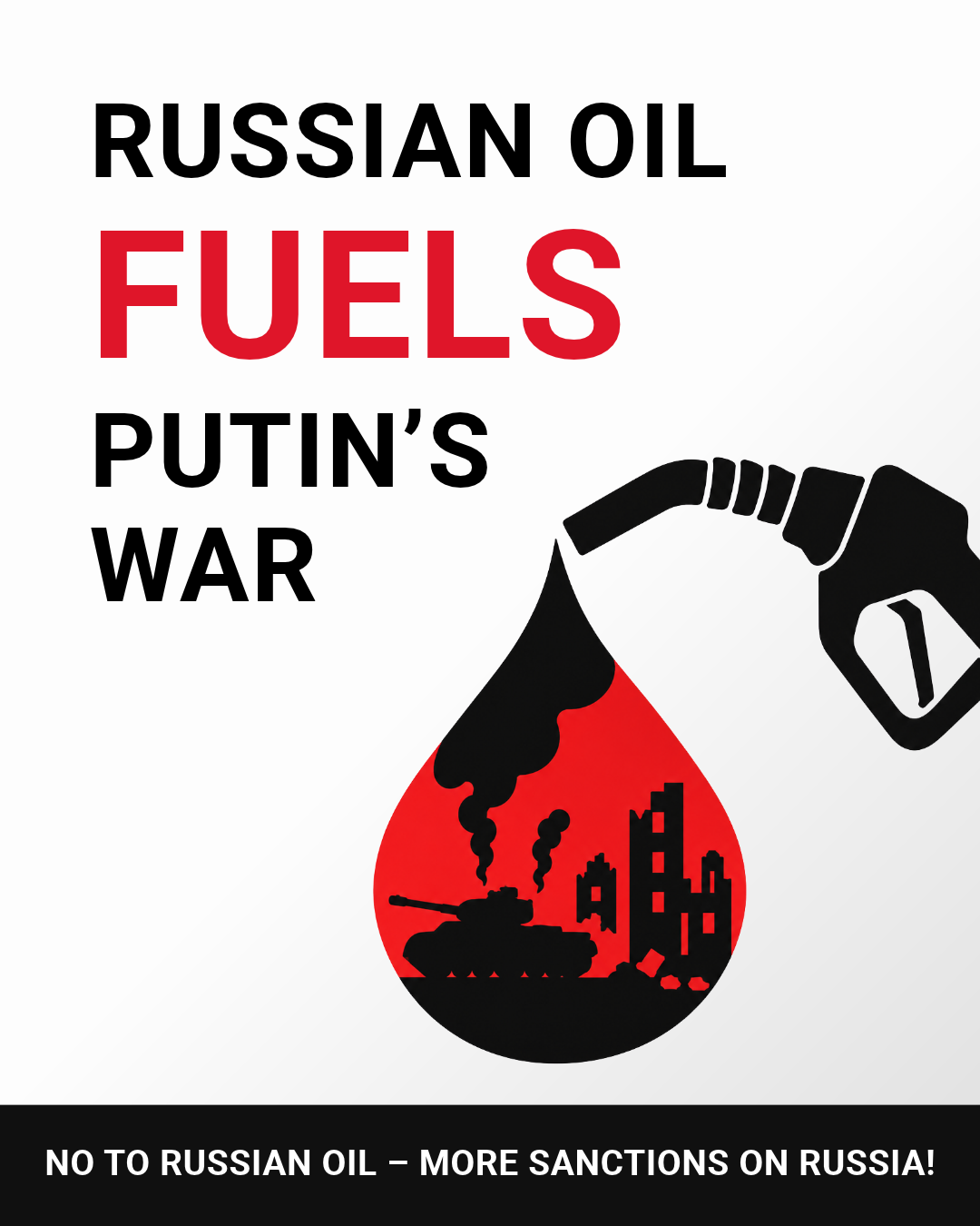 Russian oil fuels Putin’s war 1